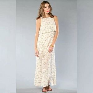 Free People The Flounce Floral Maxi Dress Size Small